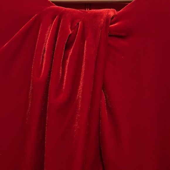 Calvin Klein Women’s Red Velvet Sheath Dress NWT Size 6 - Picture 8 of 8
